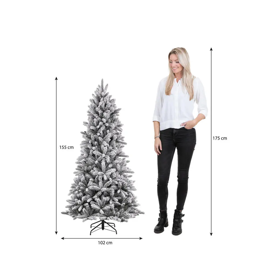 Black Box Trees Snowdon Kunstkerstboom - H155 x Ø102 cm