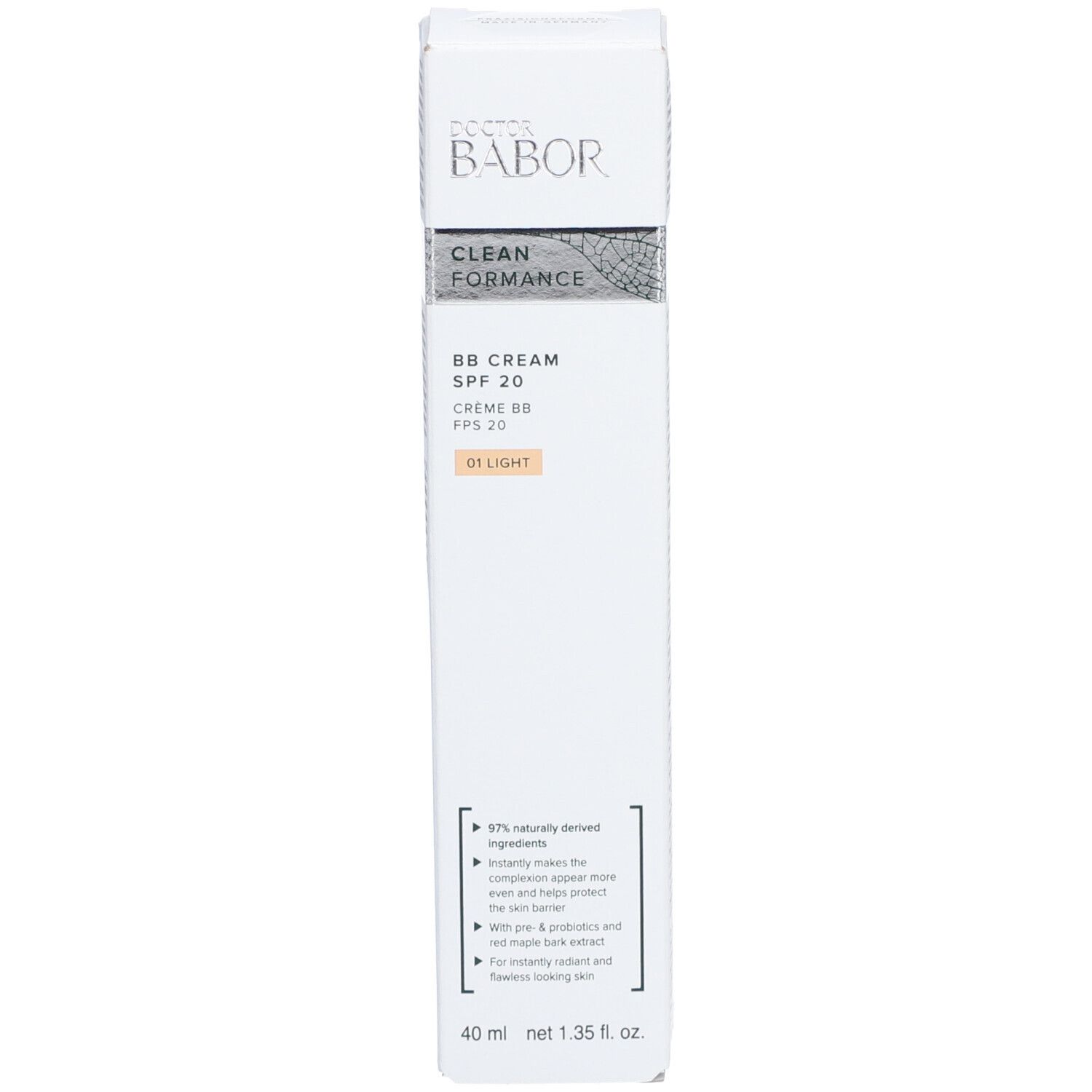 BABOR Doctor Babor Clean Formance Cream SPF 20