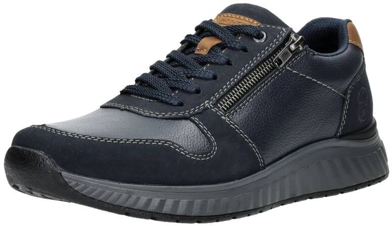 Rieker Veterschoenen Laag blauw