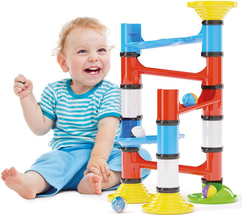 Quercetti - Migoga Junior - Ballenbaan - Multicolor - Kunststof