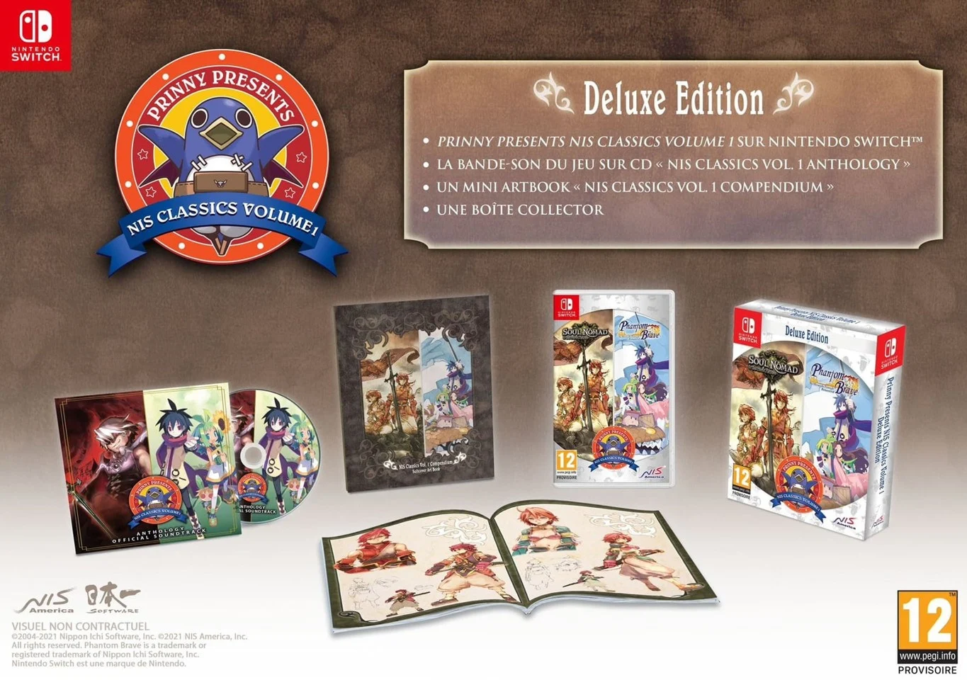 Prinny Presents NIS Classics Volume 1 DELUXE Edition- Nintendo Switch