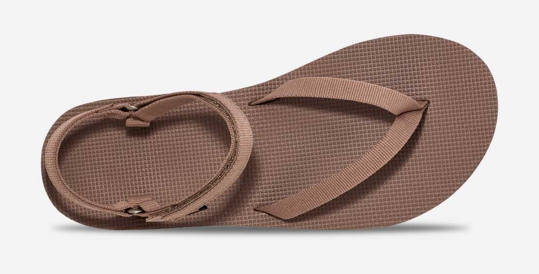 Dames Flatform Slim Sandal
