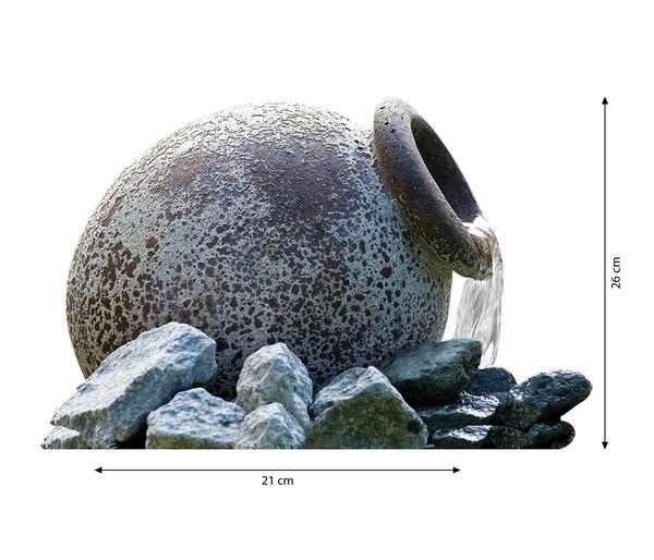 Ubbink Terrakotta-Gartenbrunnen Orange, 31 x