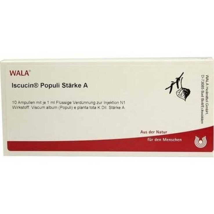 Iscucin Populi St.A Ampullen, 10X1 ml