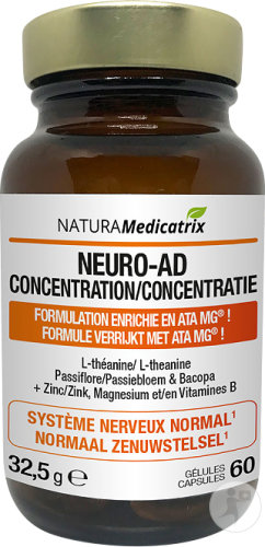 Neuro-AD Concentration Système Nerveux Normal 60 Gélules