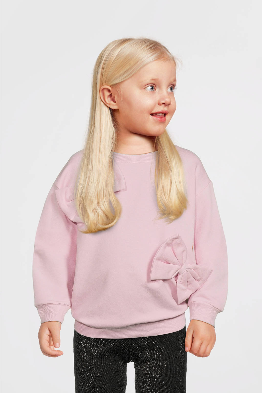 NAME IT sweater NMFRUBOW lichtroze