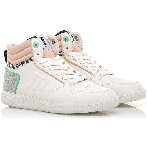 MTNG - MUSTANG BOTA DE CORDONES DE CHICA JOVEN Blanco