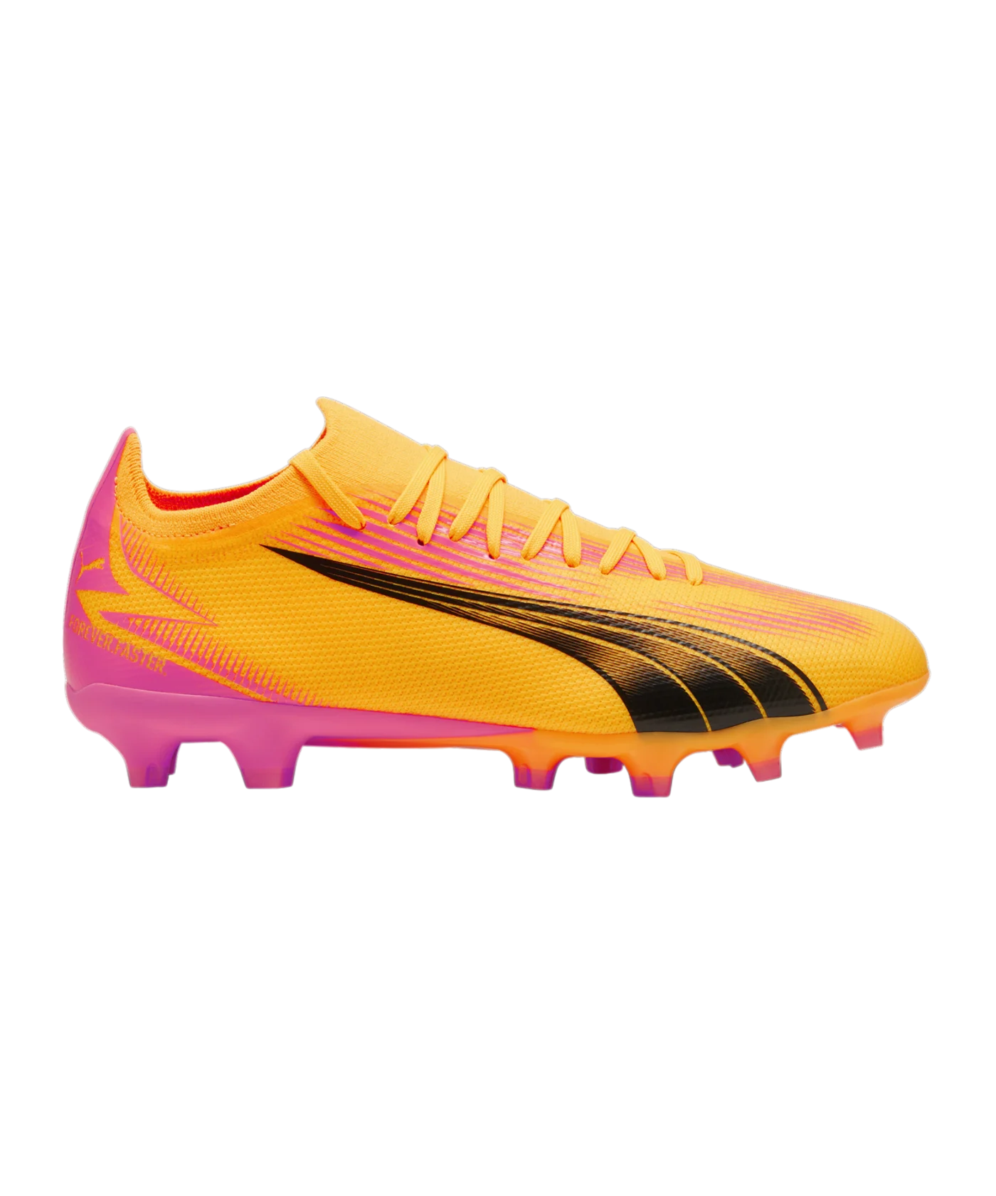 PUMA ULTRA Match FG/AG The Forever Faster Orange Schwarz F03