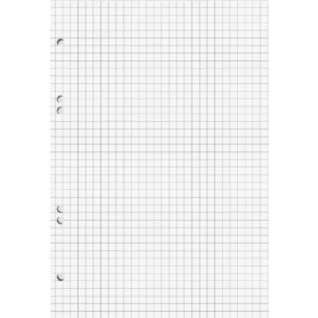 BRUNNEN Collegeblock Student, A5, 80 Blatt, gelocht, kariert