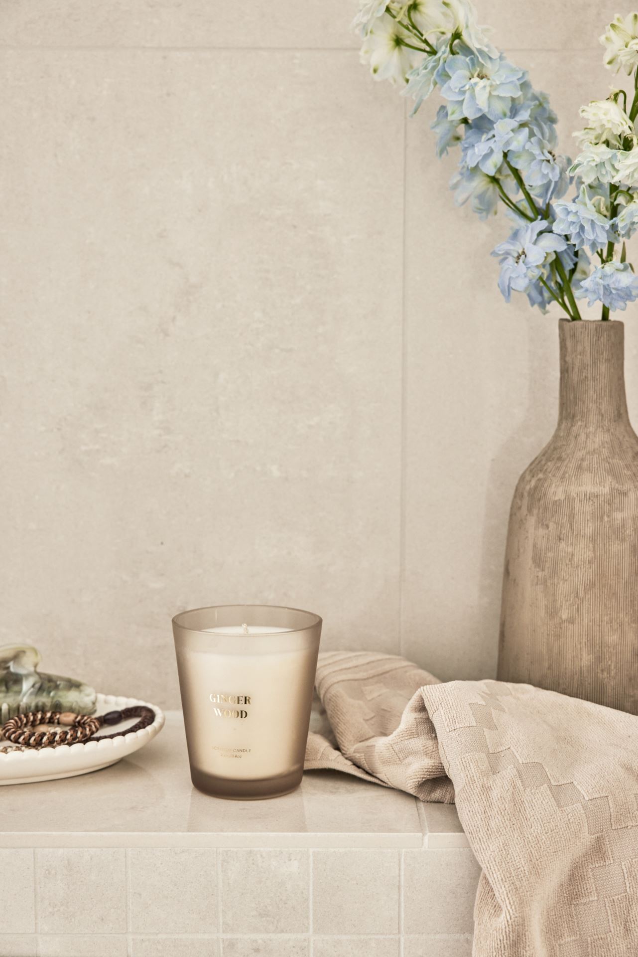 Duftlys beige - 250 g