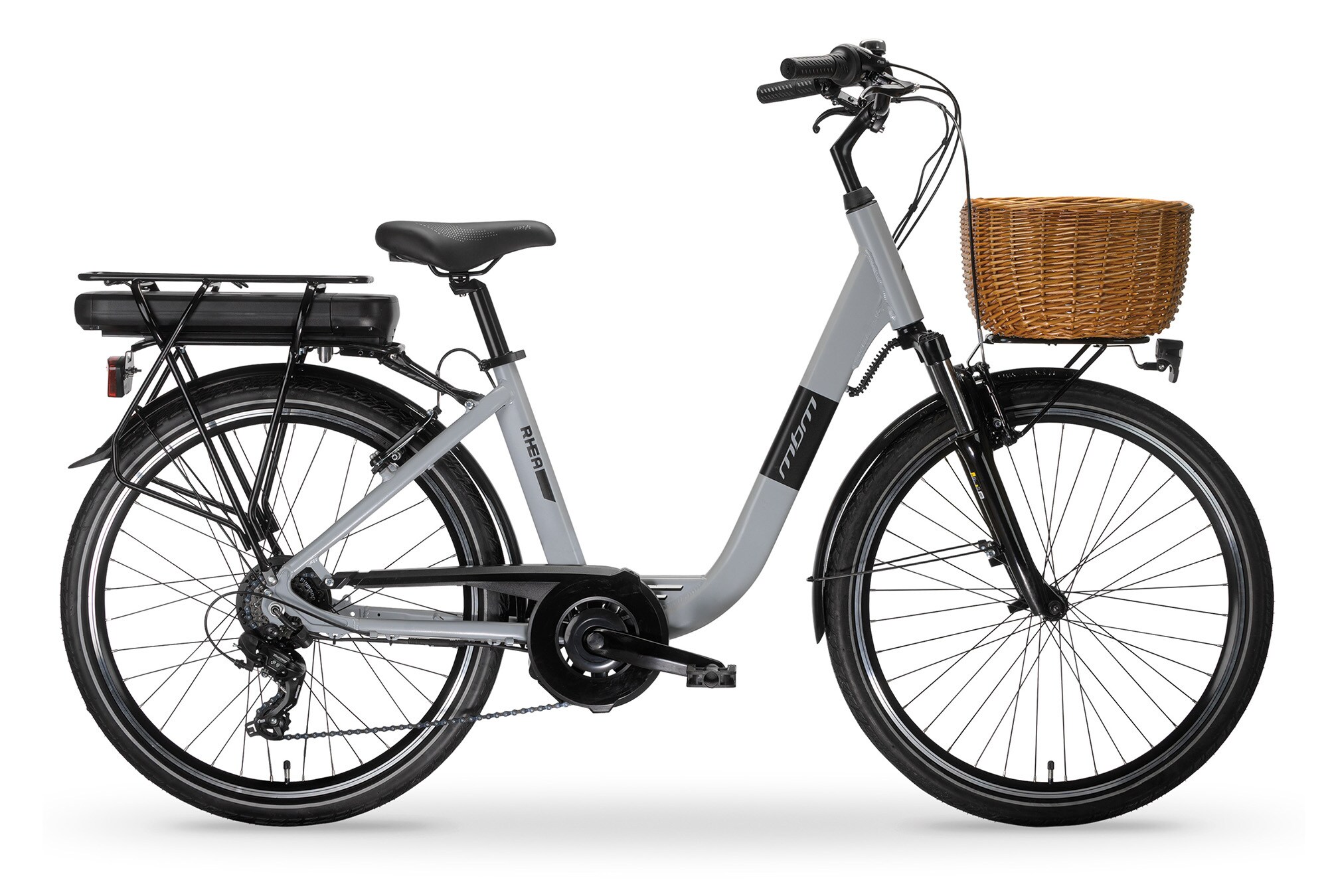 MBM Elektro-Citybike RHEA26 Zoll, grey
