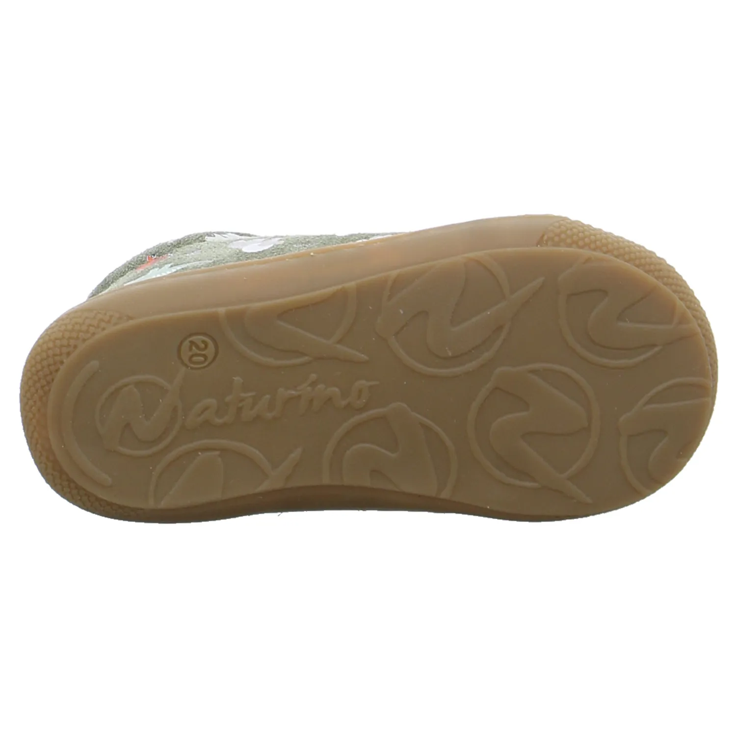 NATURINO Lauflernschuh Khaki Leder  unisex Bottine