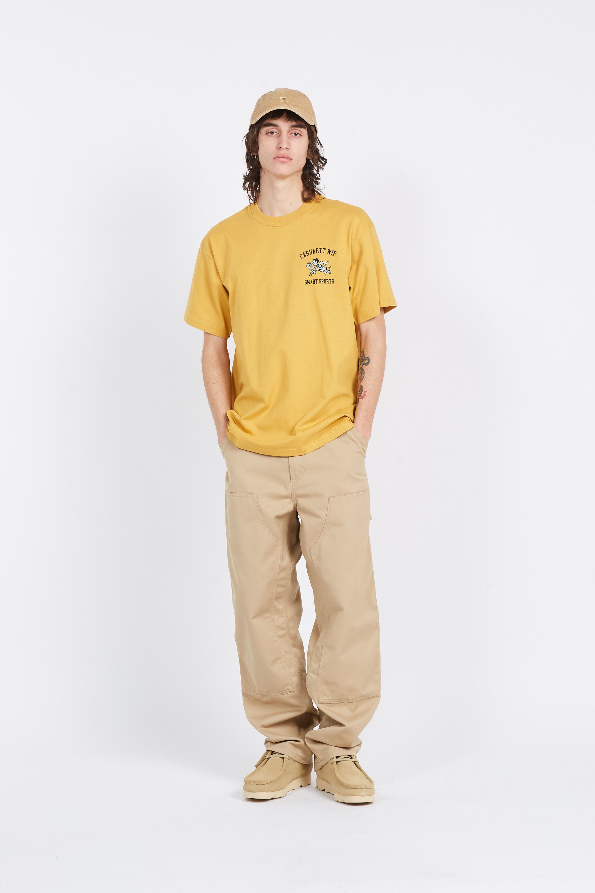 CARHARTT WIP Pantalon Double Knee Pant Beige