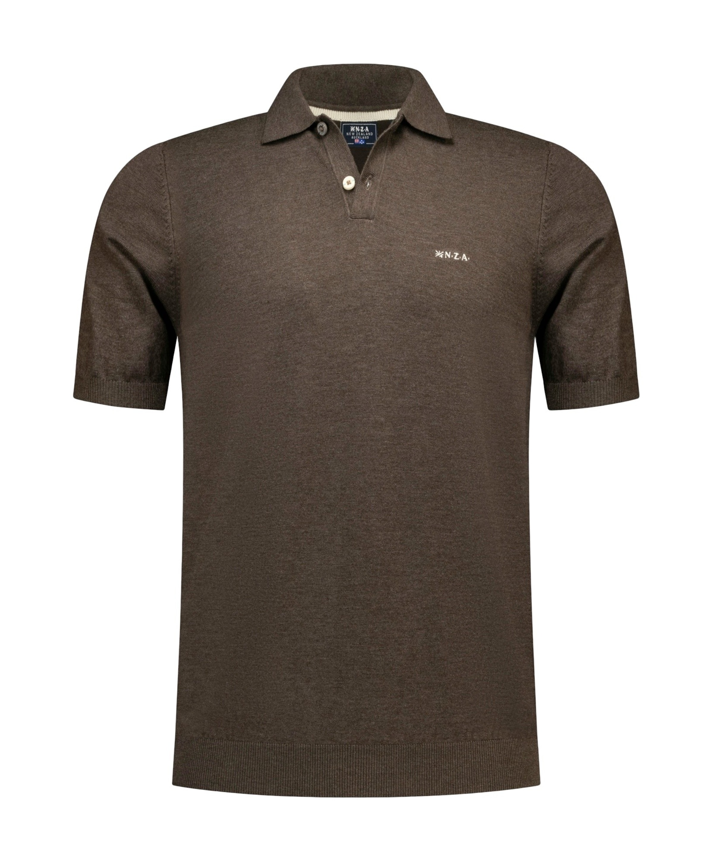 New Zealand Auckland Heren polo bruin