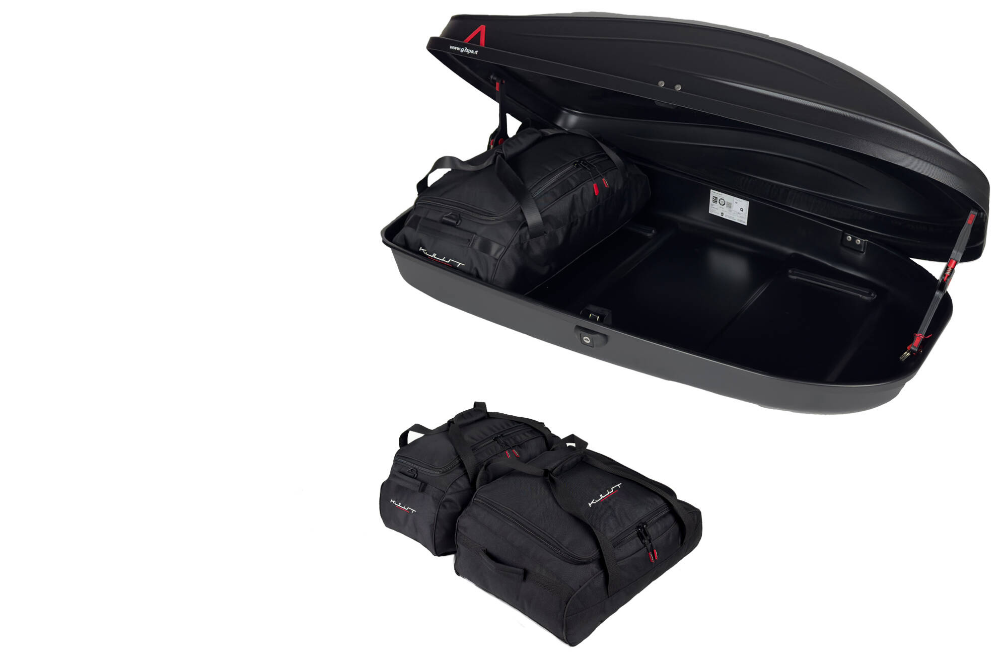 Kjust G3 Spark 320 dakkoffer tassenset