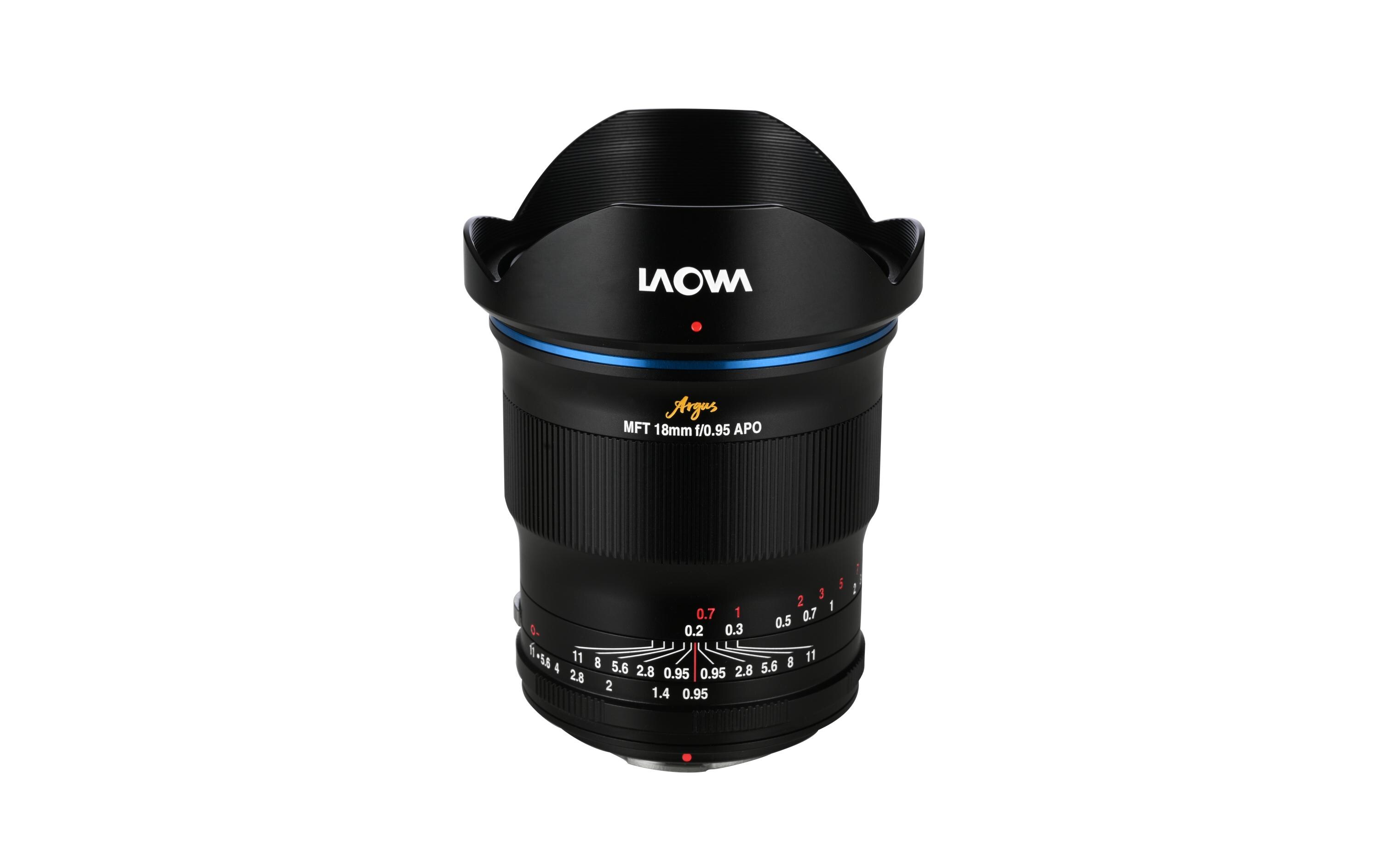 Festbrennweite Argus 18 mm f/0.95 CF APO – MFT<br>Lichtstarke Festbrennweite