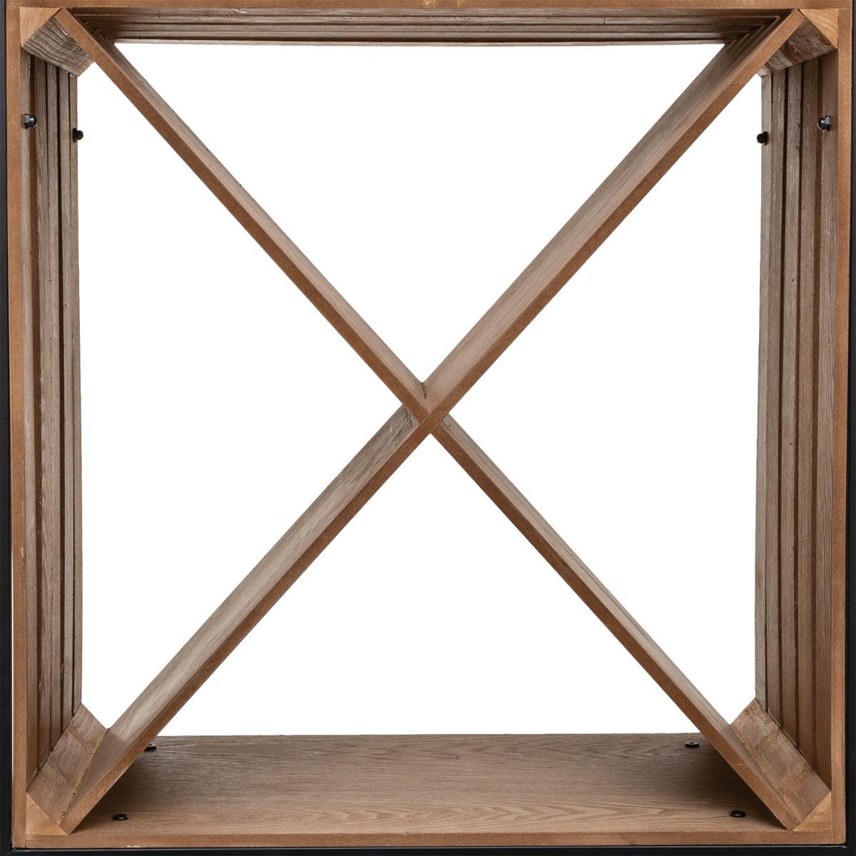 MEUBLE BAR BOUTEILLE BAKOS D.60X30X160CM