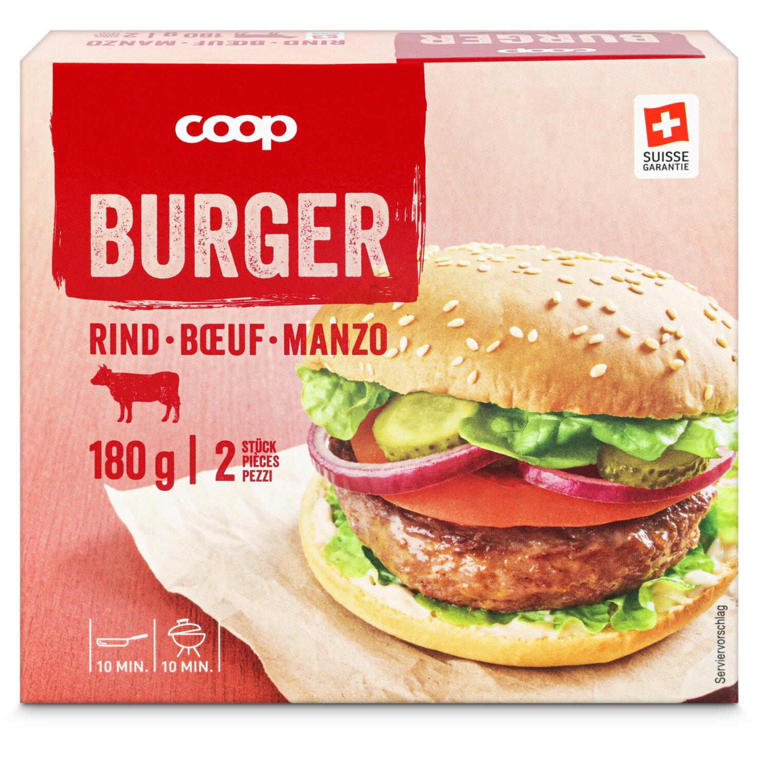 Rinds Hamburger 2x90g