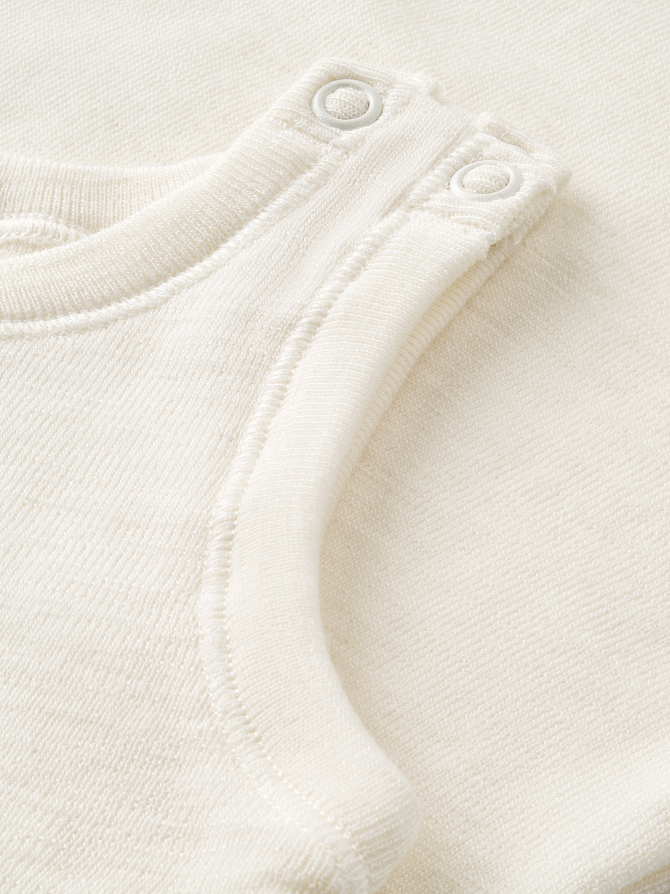 Romper zonder mouw van merinowol voor baby's