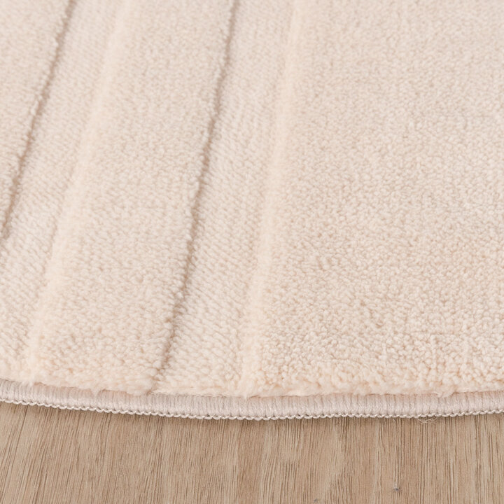 Rond Scandinavisch vloerkleed - Charm Curves Beige