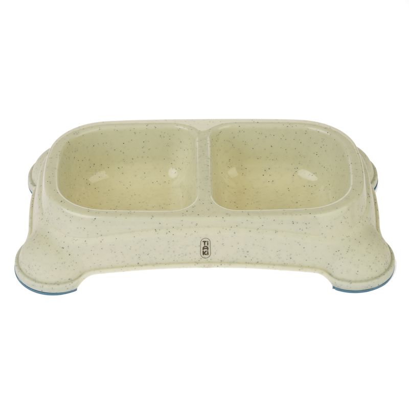 Gamelle double TIAKI pour chien et chat