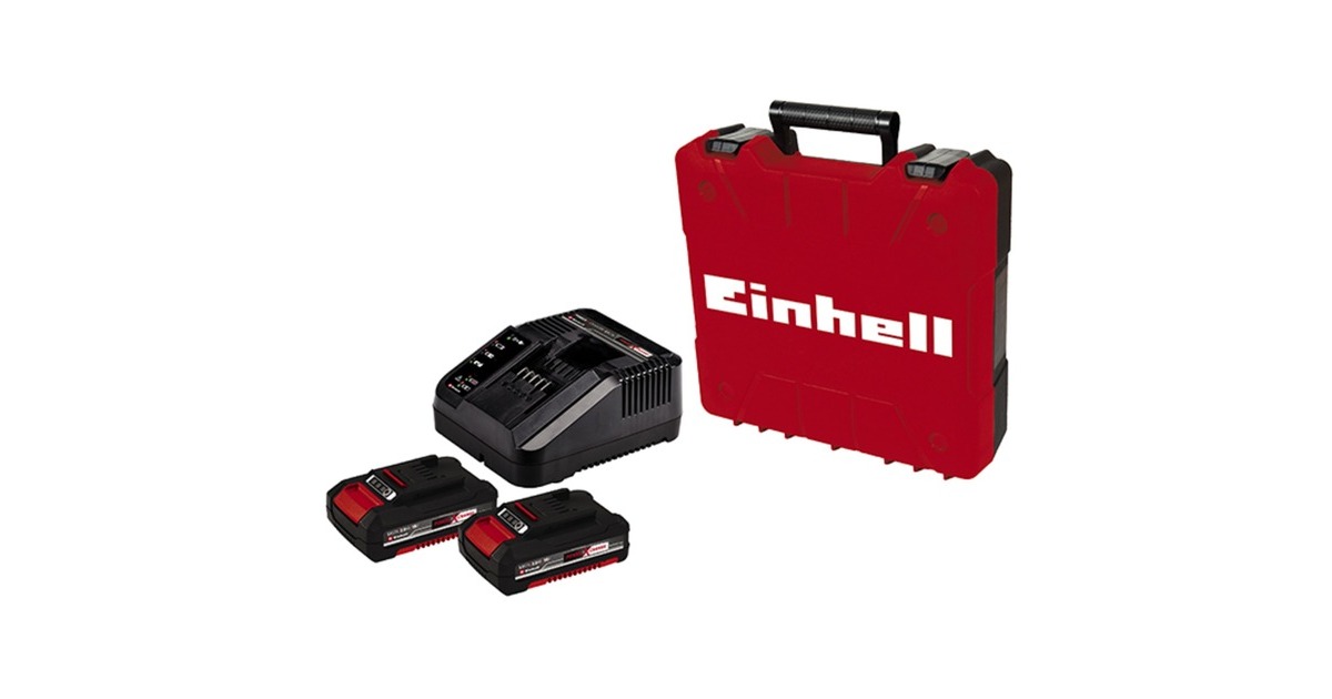 EINHELLEinh Akku-Bohrschrauber TE-CD 18/40 LiBL schroeftol  (Rood/zwart, Accu en oplader inbegrepen)