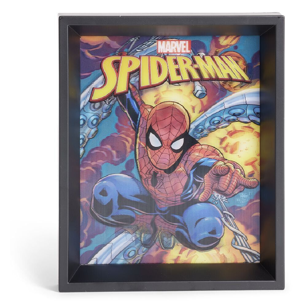 Cadre avec poster effet 3D Spiderman - 23,6x28,5cm