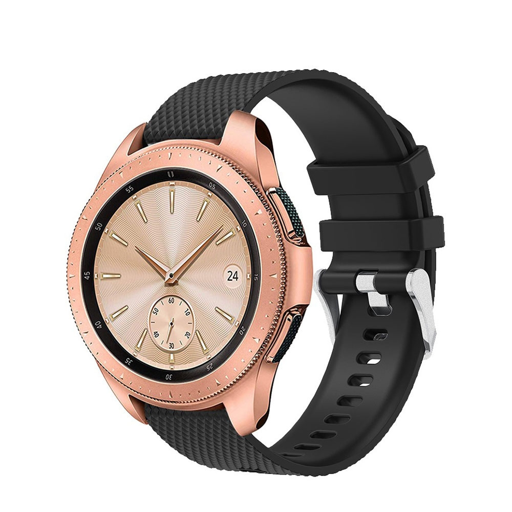 Samsung Galaxy Watch 5 (44/40mm) / Watch 5 Pro (45mm) Sport Silikon Armband - Schwarz