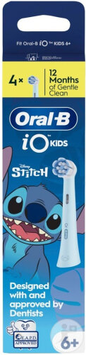 Oral-B Refill iO Gentle Care Recharges Stitch 4 Pièces