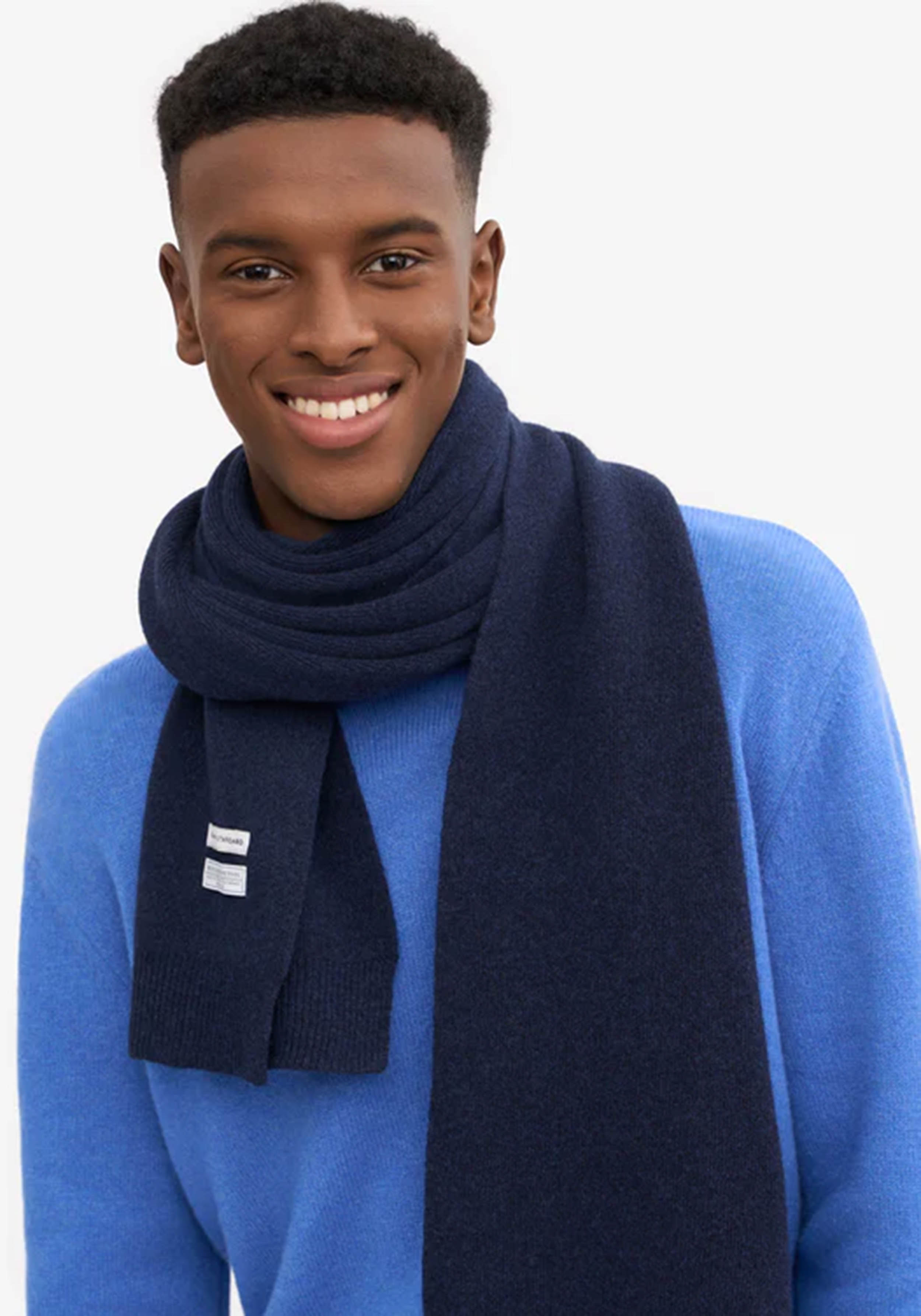 Colorful Standard Merino-Wollschal Marine Blue