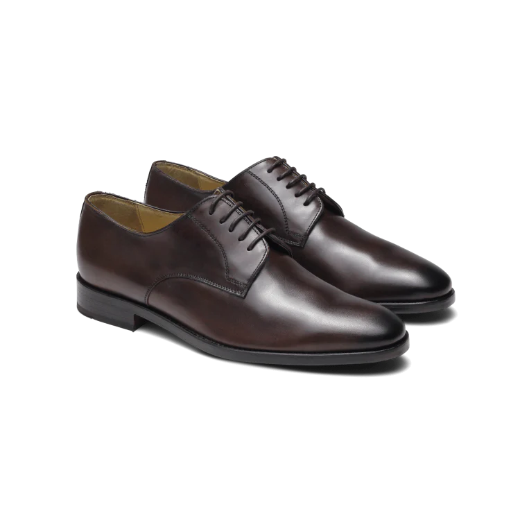 Dikens-Derby en cuir brown