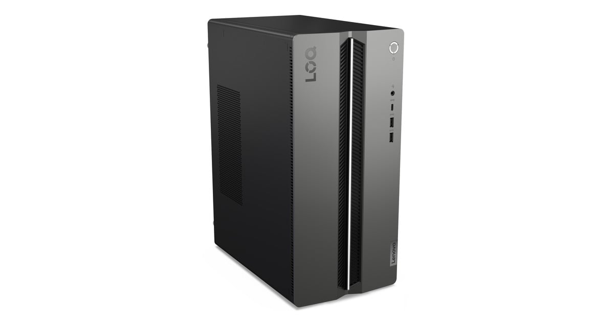 LenovoLOQ Tower 17IRR9 (90X000G9MH) gaming pc  (Grijs | i5-14400 | RTX 5060 | 16 GB | 1 TB SSD)