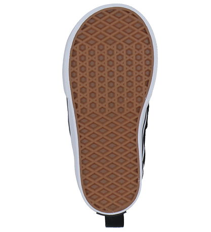 Vans Sko - Slip-On V Checkerboard - Sort/Gr?