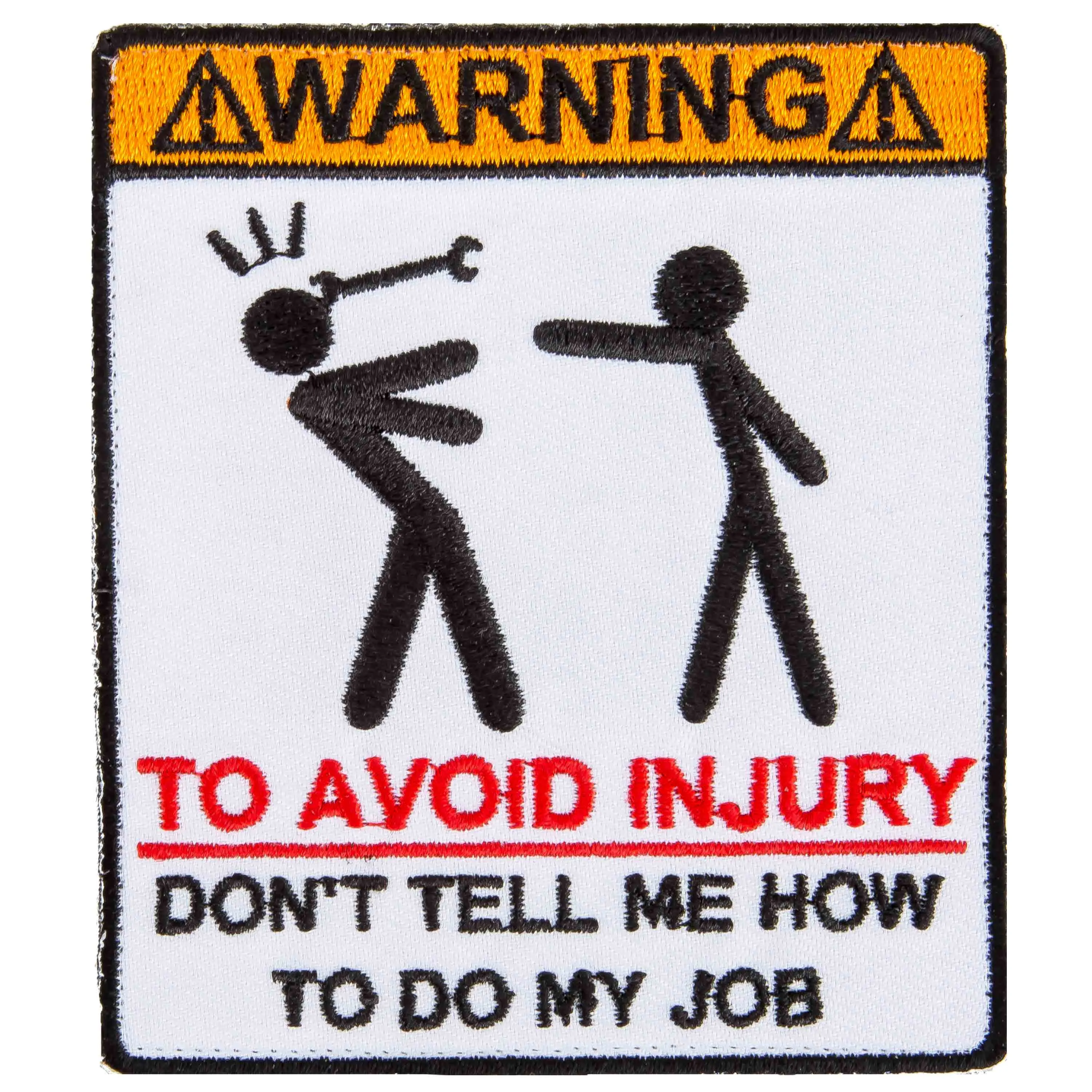 MD-Textil -  Patch Warning