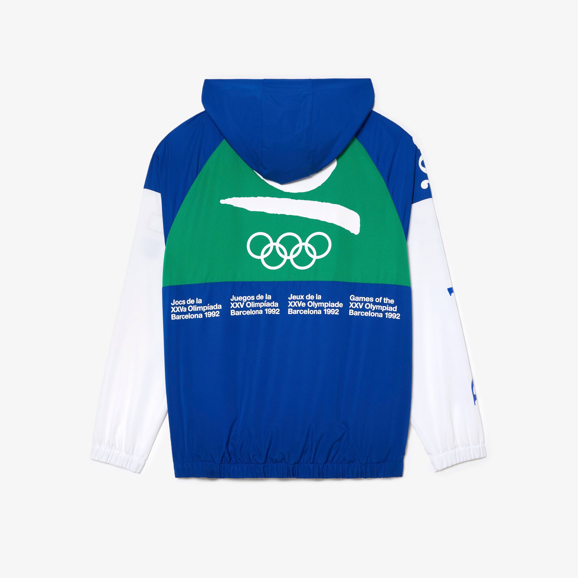 Coupe-vent unisexe Lacoste Sport JO Héritage Barcelona Manteaux & Vestes - Bleu - Lacoste - Unisex