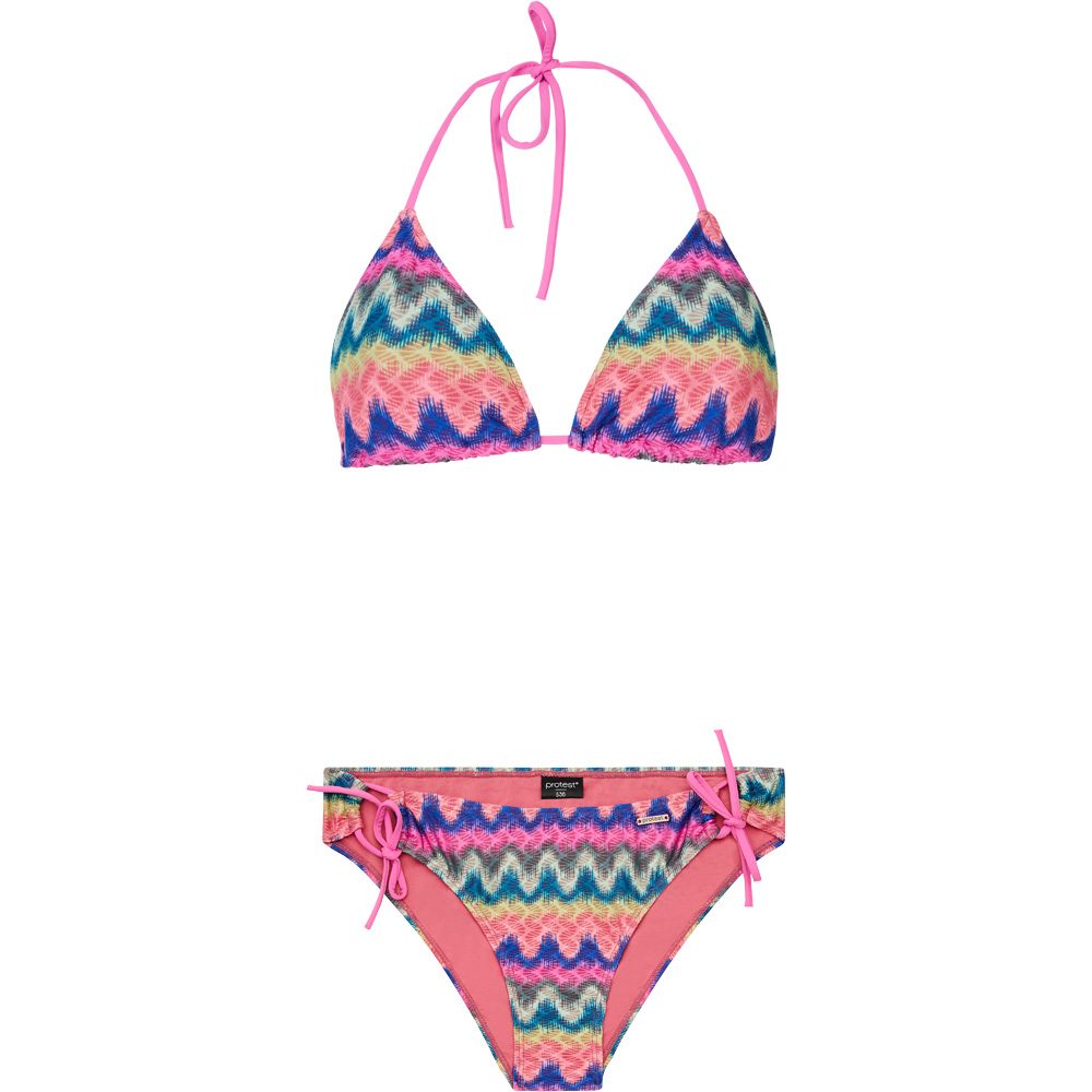 Protest Grip Triangle Bikini Damen smoothie pink
