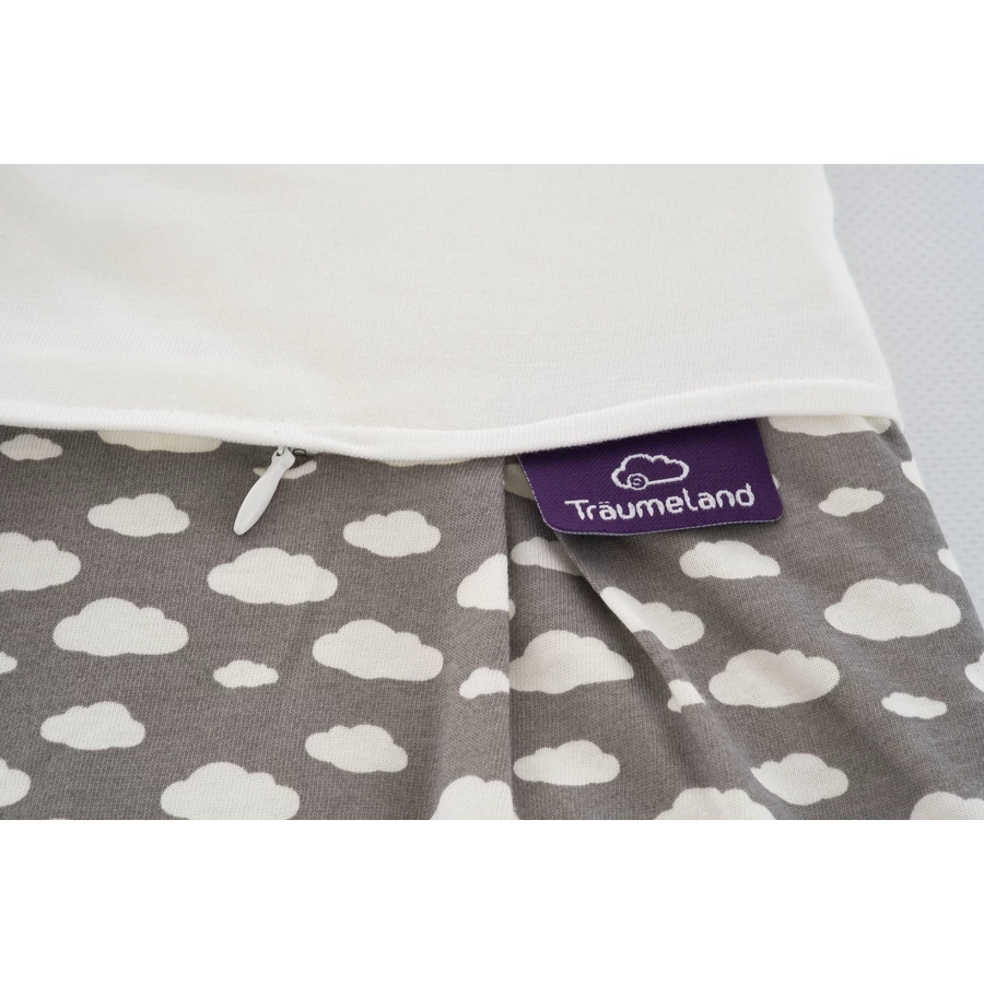 Träumeland Schlafsack Liebmich Wolke grau