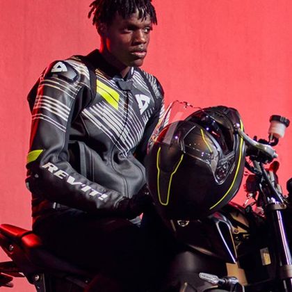 Blouson Rev it APEX - Noir / Jaune