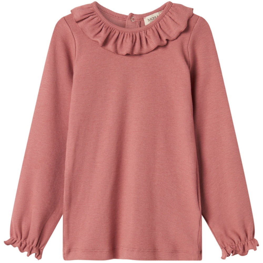 Køb MarMar Modal Fine Rib Perished Rose Tandy Bluse