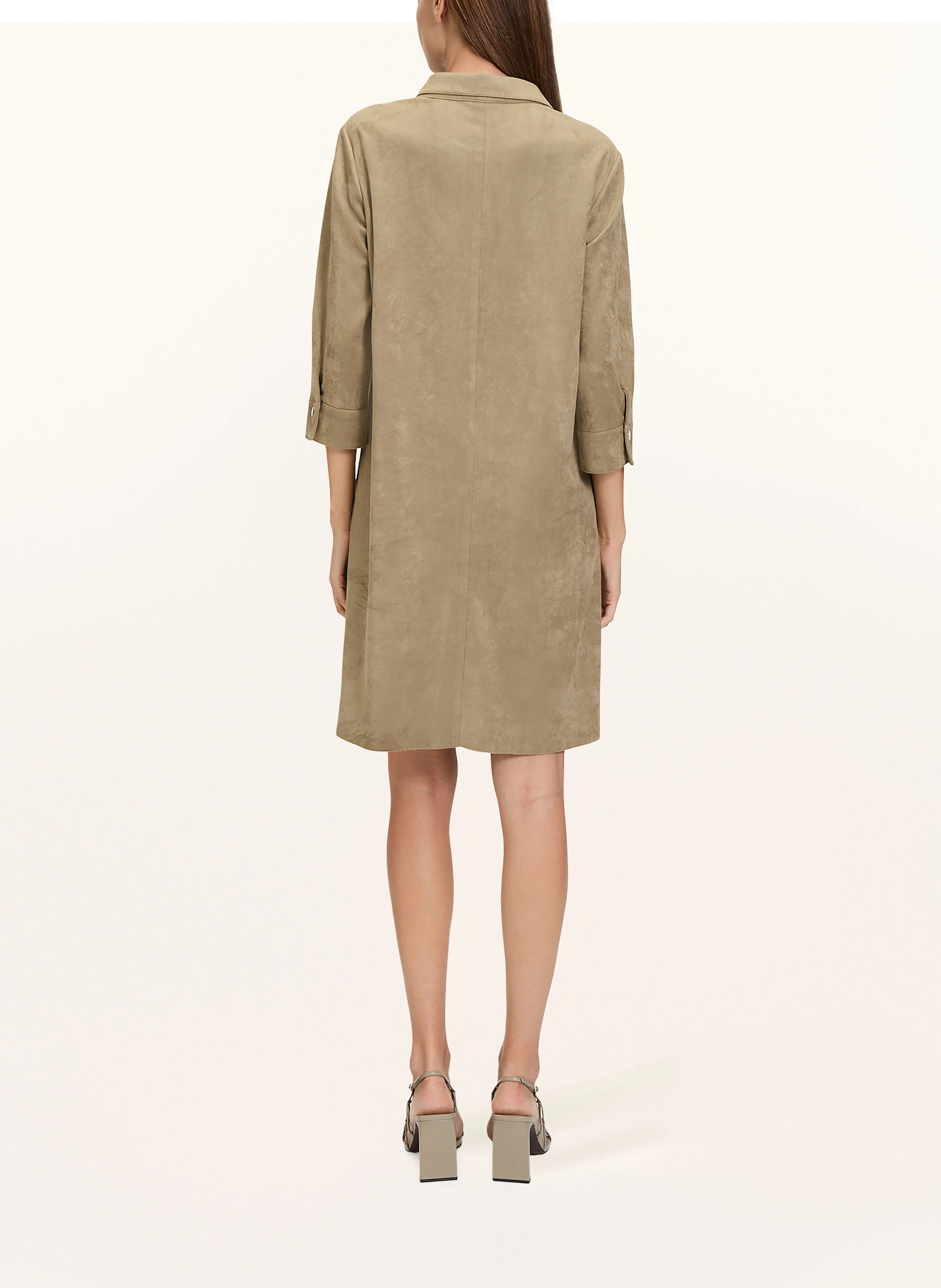 Betty Barclay Kleid in Lederoptik mit 3/4-Arm