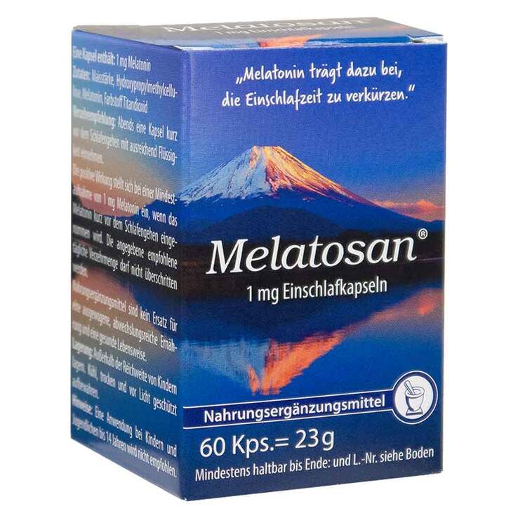 Melatosan 1 mg Einschlafkapseln, 60 St