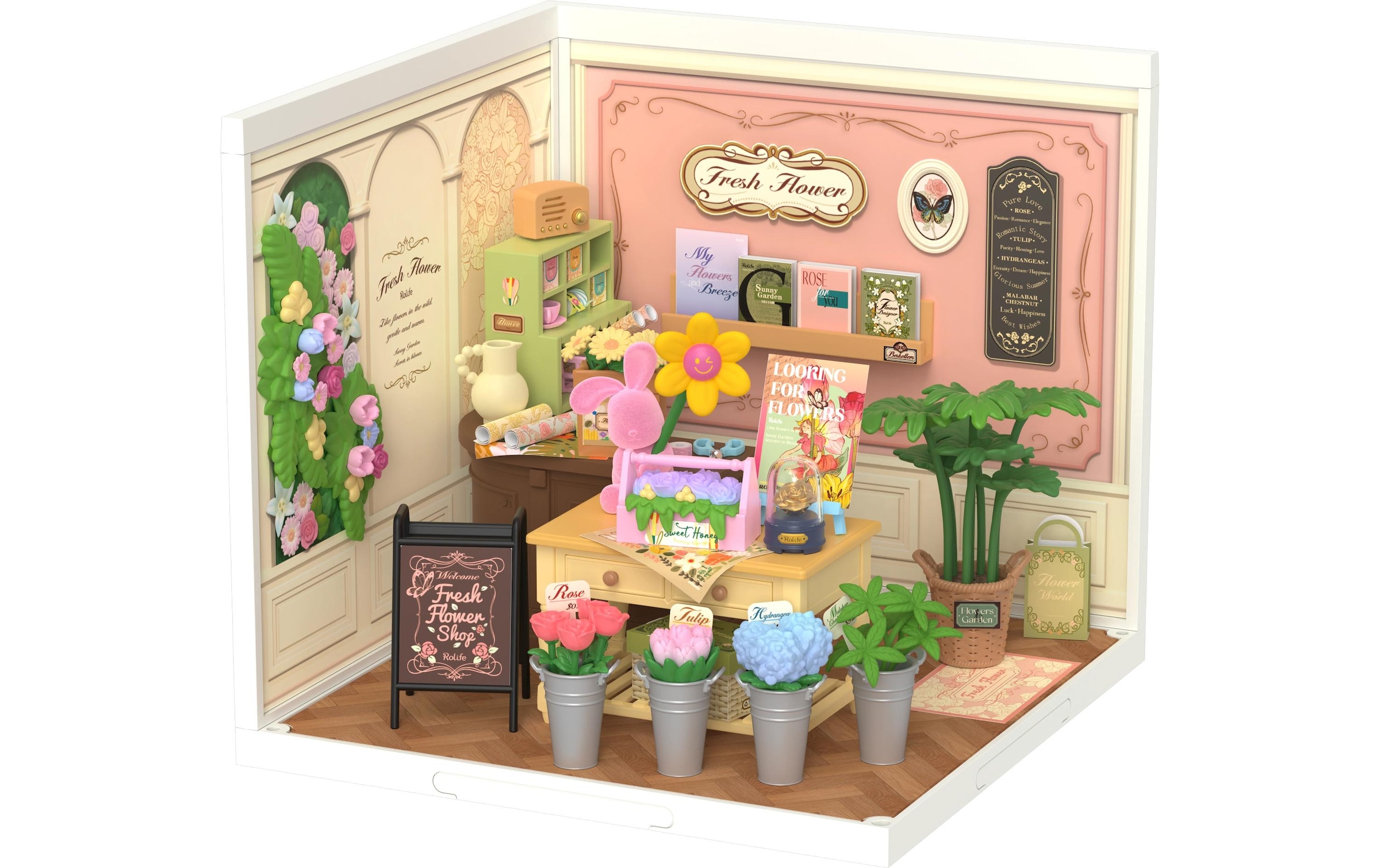 Modellbausatz »RoboTime Fresh Flower Shop«