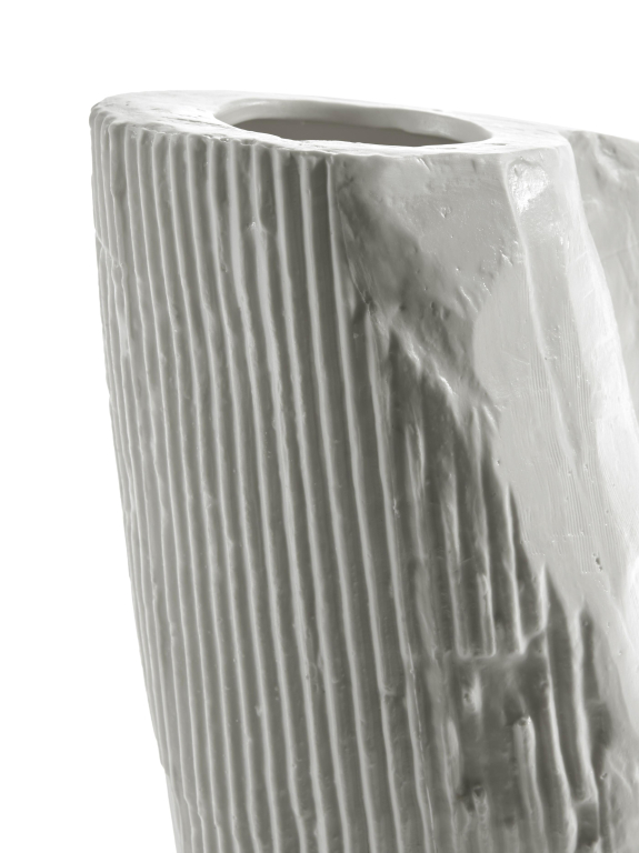 Serax Artifacts by White Dirt vaas II Off White