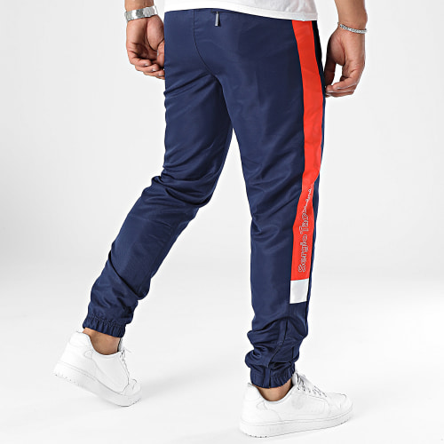 Pantalon Jogging Cross 40324 Bleu Marine Rouge