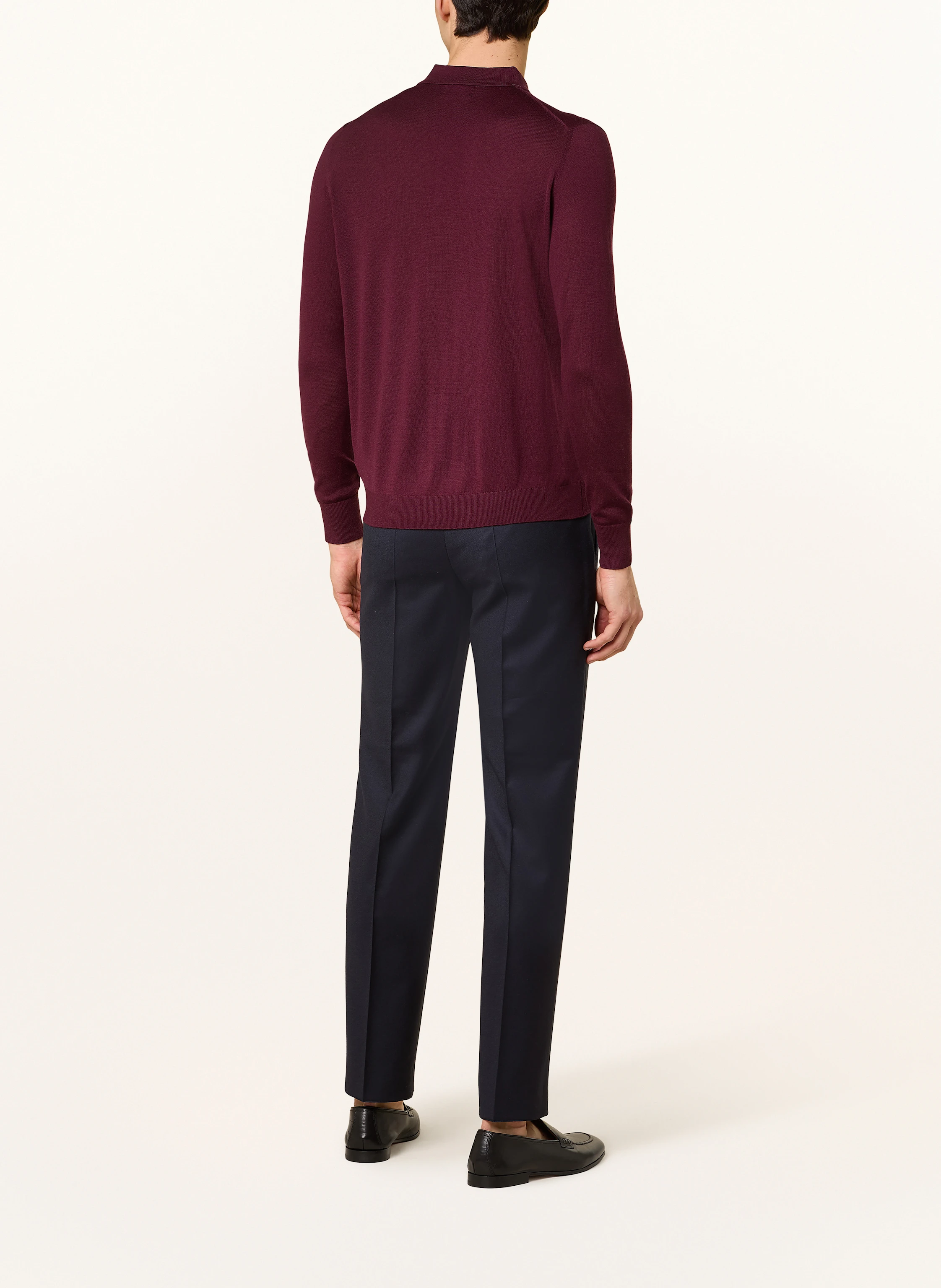 STROKESMAN'S Strick-Poloshirt
