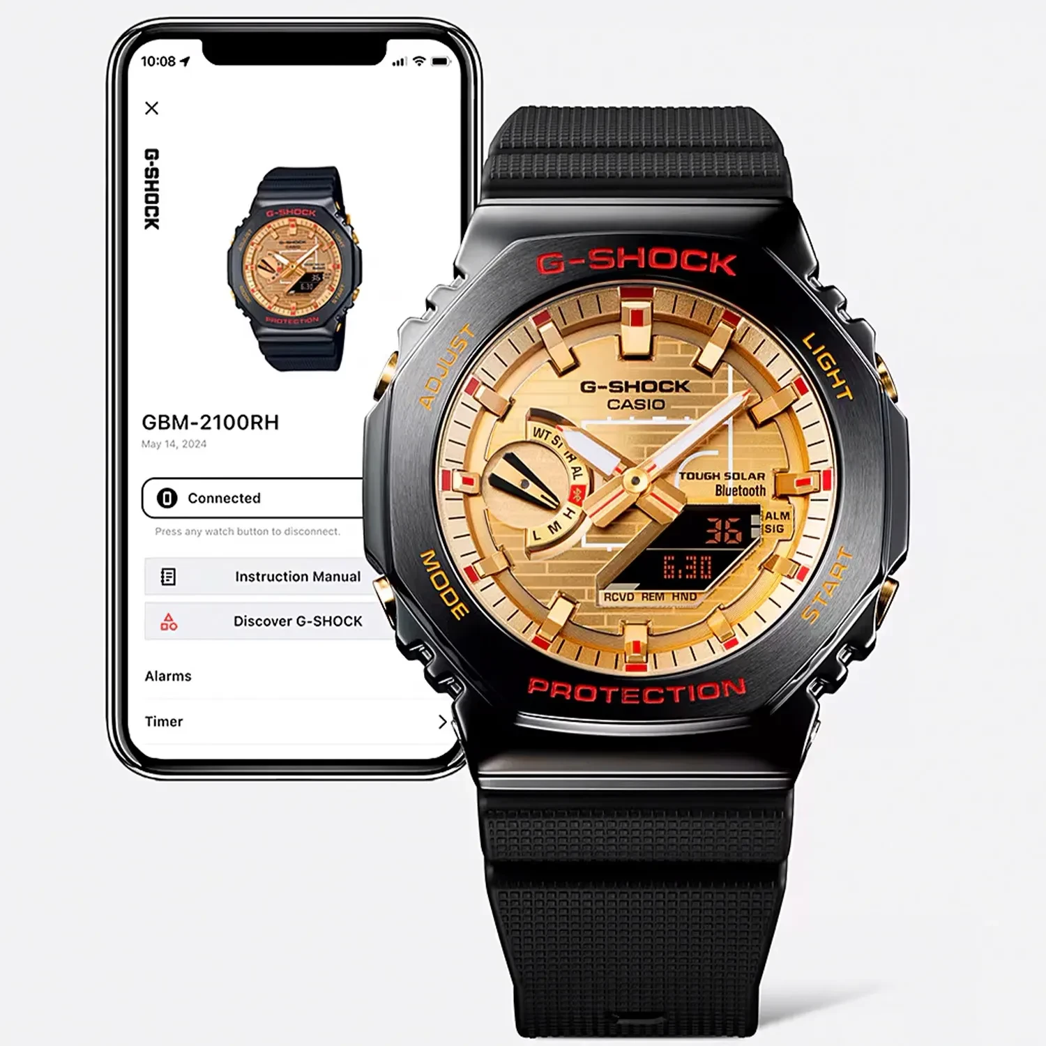 Casio G-Shock x Rui Hachimura GBM-2100RH-1AER