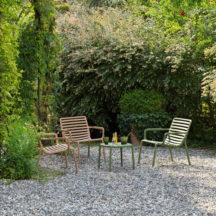 Nardi - Doga Relax Gartensessel, anthrazit