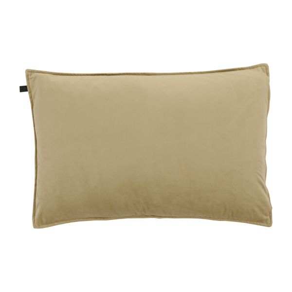 Overseas Middlestitch Kussen – 40 x 60 cm - Velours – Beige