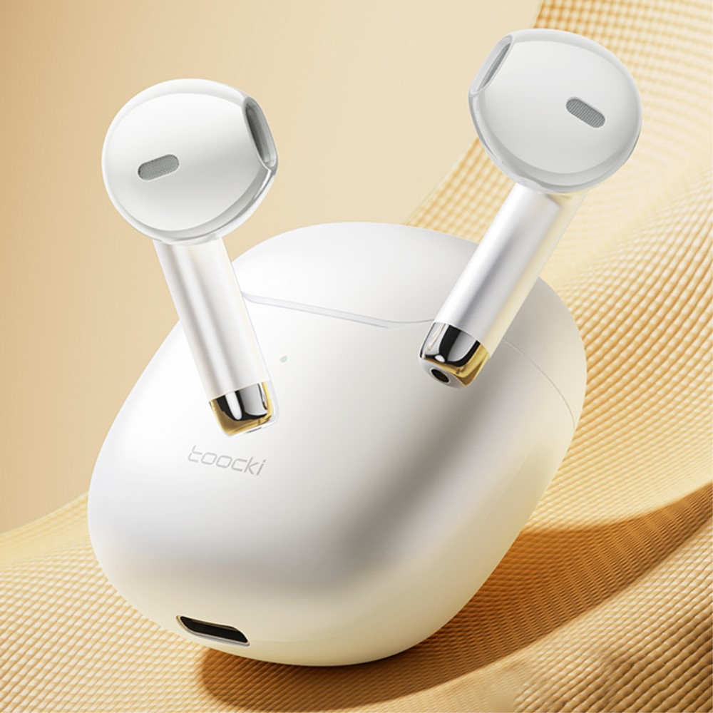 Bluetooth 5.3 In-Ear Kopfhörer True Wireless Headset   Ladecase (320mAh) (IPX4) - Weiss