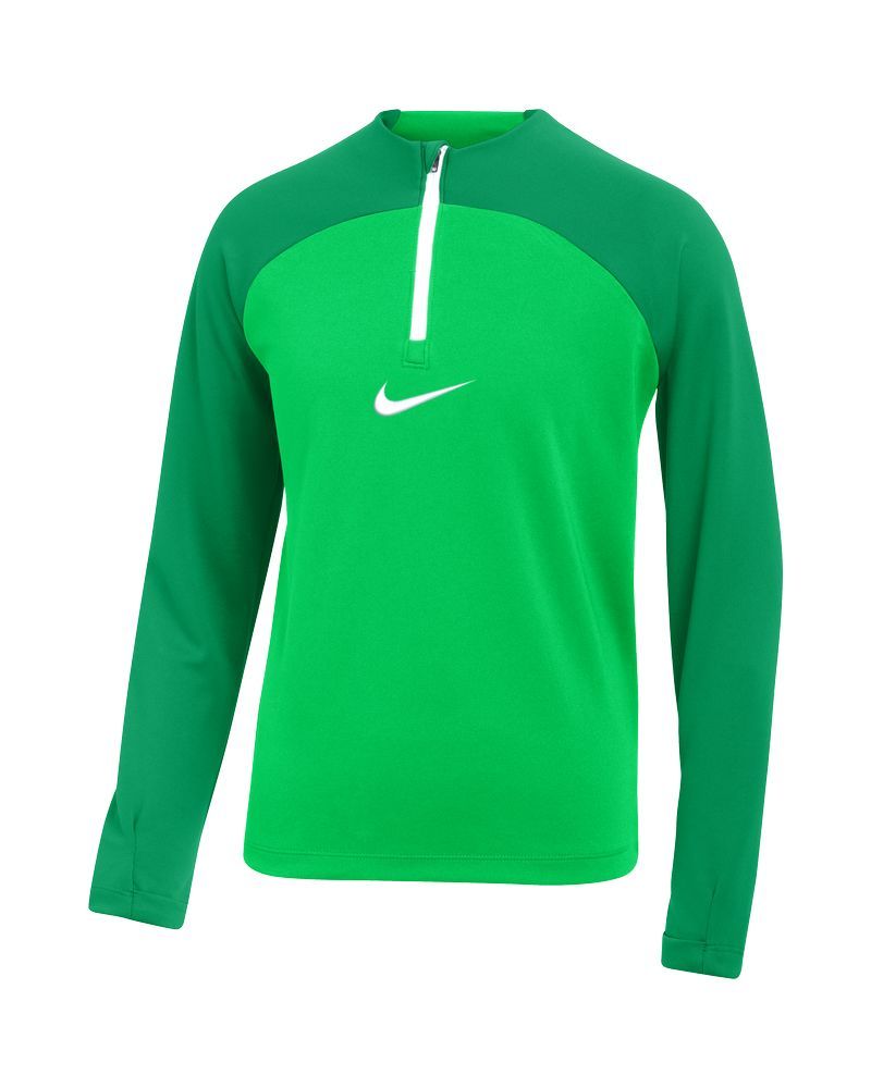Haut d'entrainement 1/4 Zip Nike Academy Pro Vert pour enfant